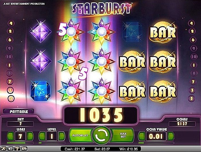 starburst slots demo