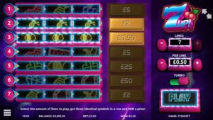 7UP SLOTS at vegas paradise casino