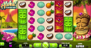 ALOHA CLUSTER PAYS at netbet casino