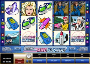 Agent Jane Blonde at all british casino