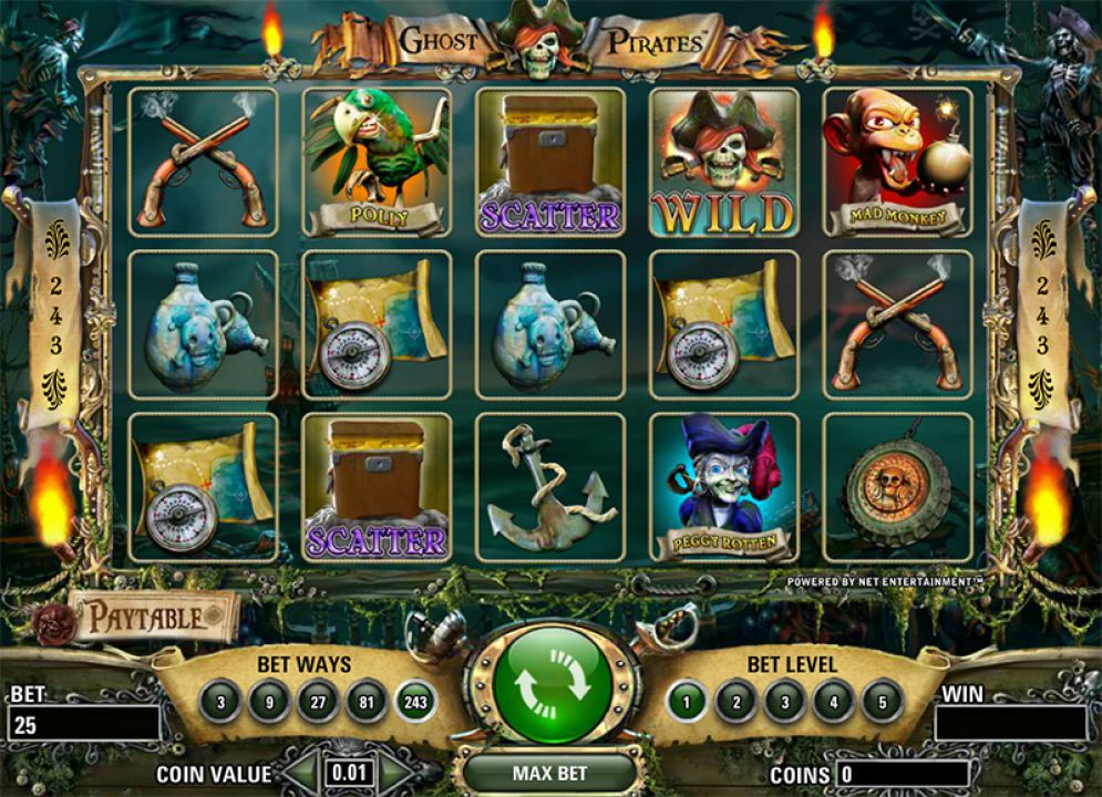 GHOST PIRATES at yeti casino