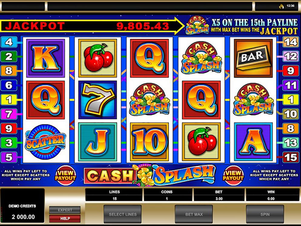 cash splash 3 reel at yeti casino