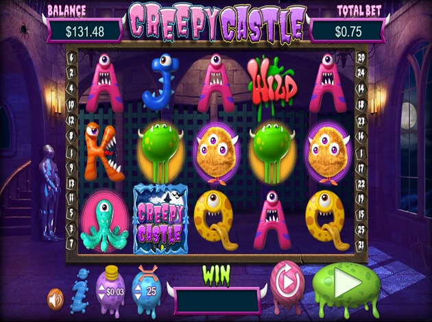 Creepy Castle at vegas paradise casino