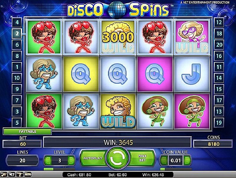 Disco Spins at yeti casino