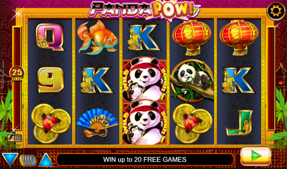 Panda Pow at conquer casino