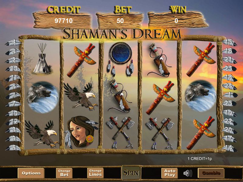 Shaman’s Dream at conquer casino