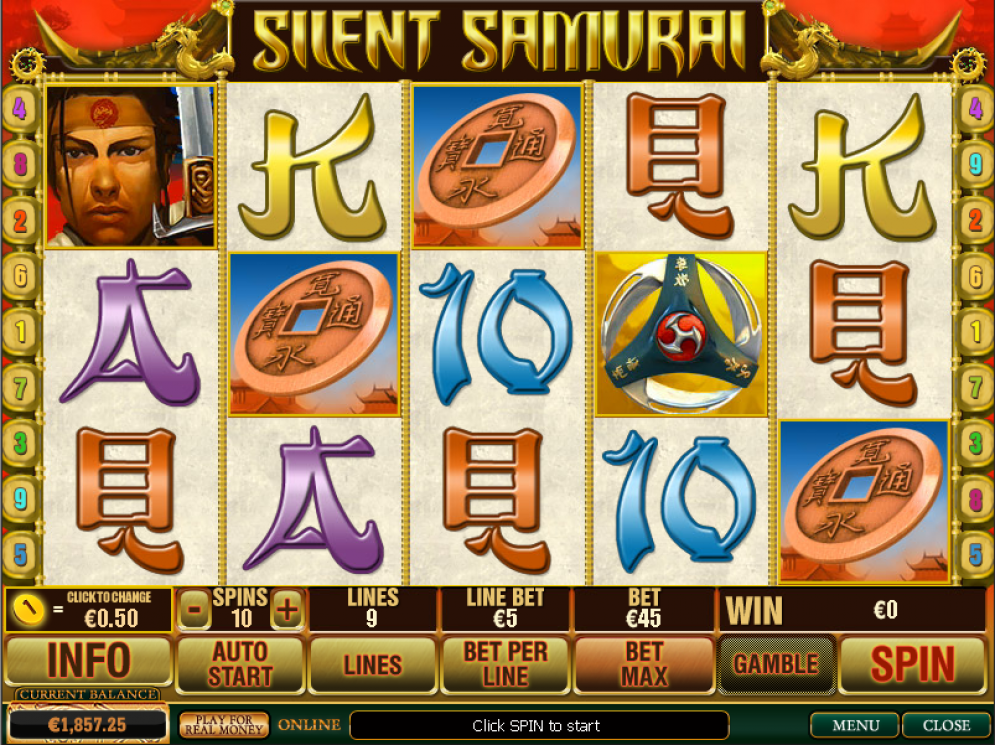 free slot machine silent samurai