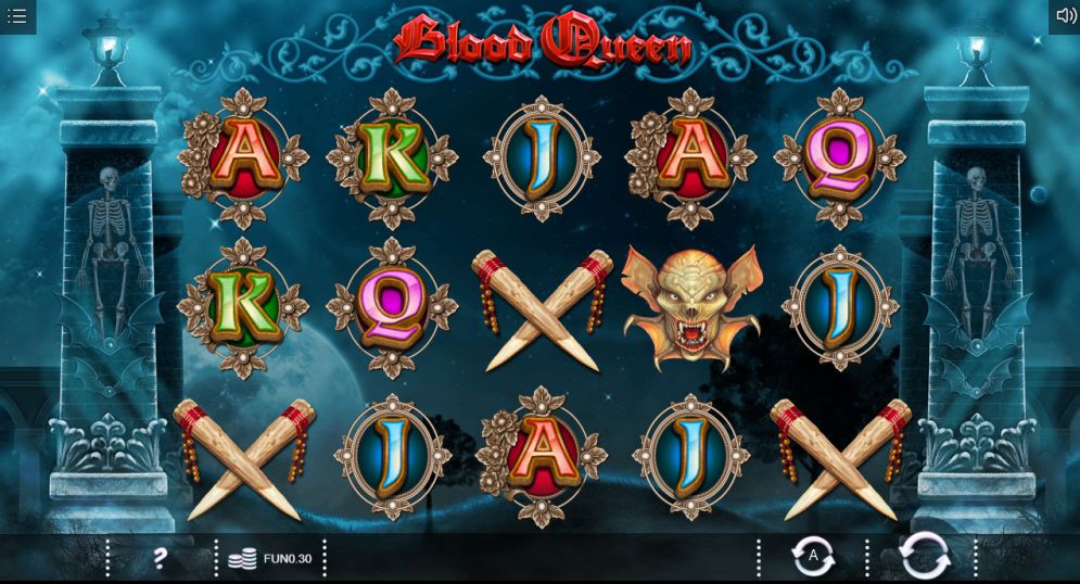 Blood Queen at spins royale