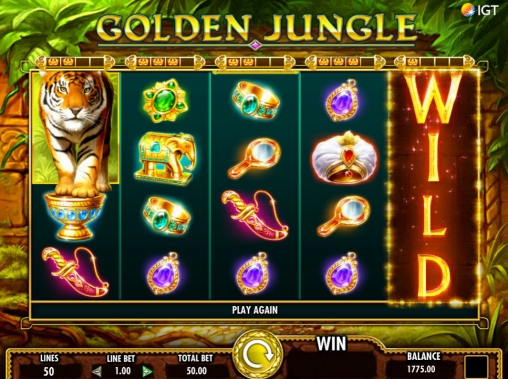 Golden Jungle at slingo