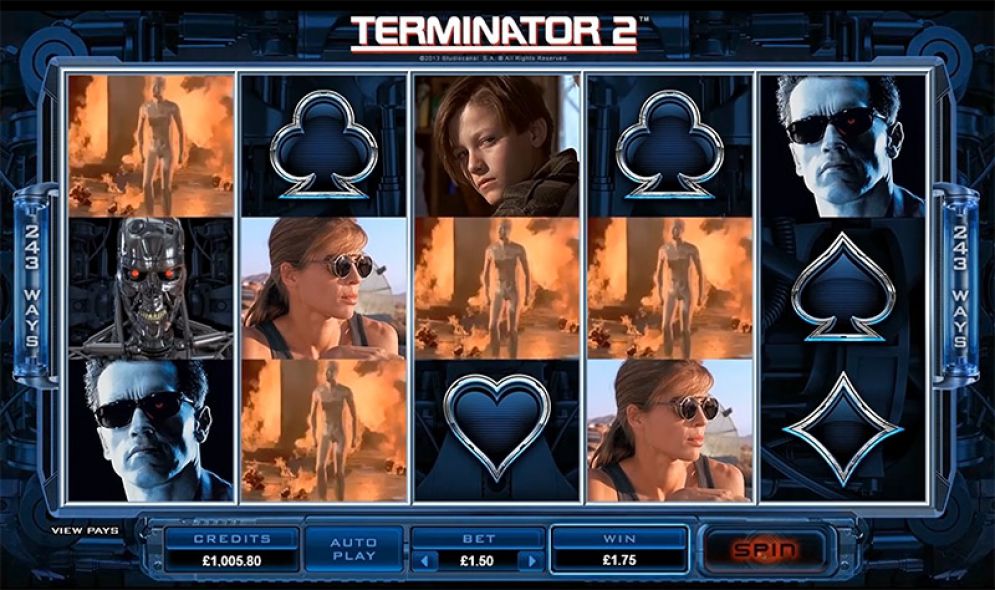 Terminator 2 at royal house casino