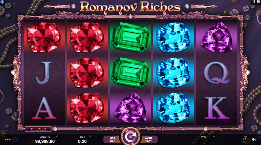 Romanov Riches at boyle casino