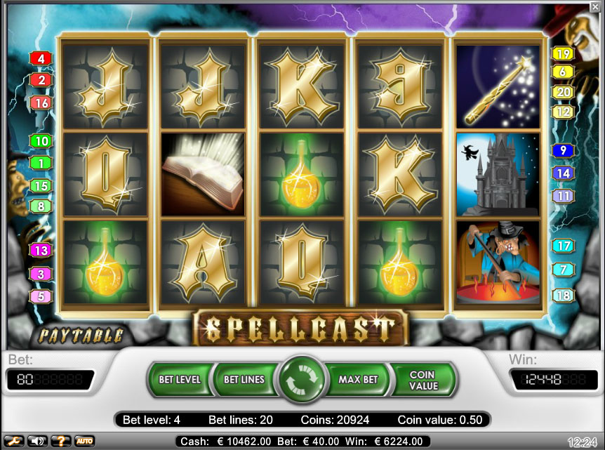 spellcast at netbet casino