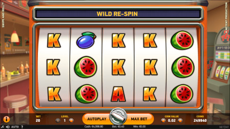 SWIPE AND ROLL at jackpot mobile casino