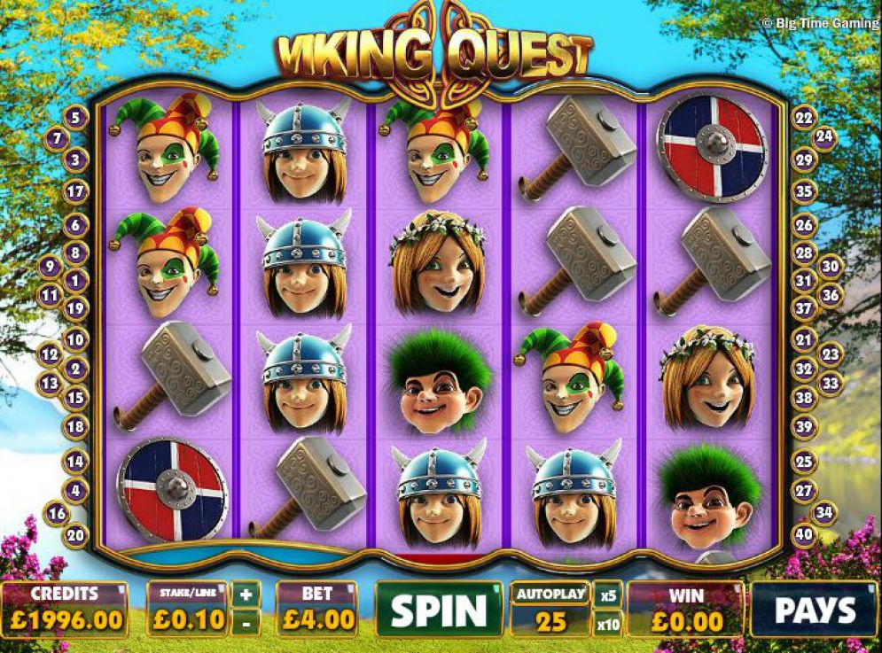 Viking Quest at boyle sports casino