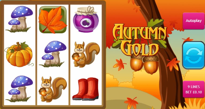 Autumn Gold at royal house casino