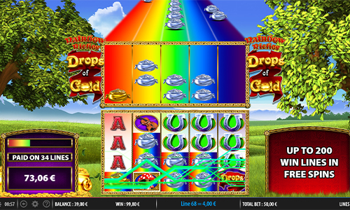 Rainbow Riches Drops of Gold 