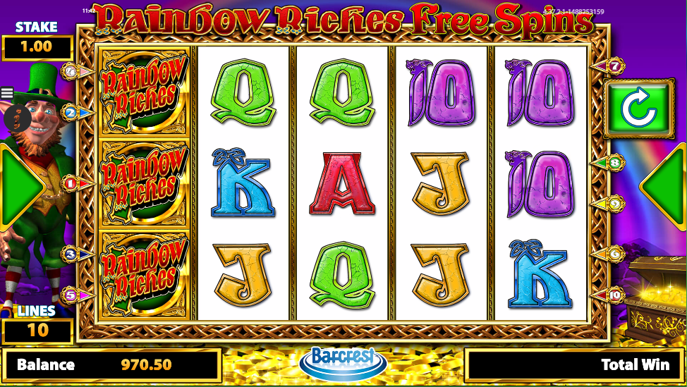 Rainbow Riches Free Spins 