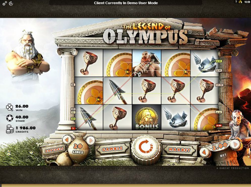 The Legend of Olympus at oreels