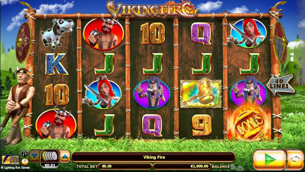 Viking Fire at fruity king