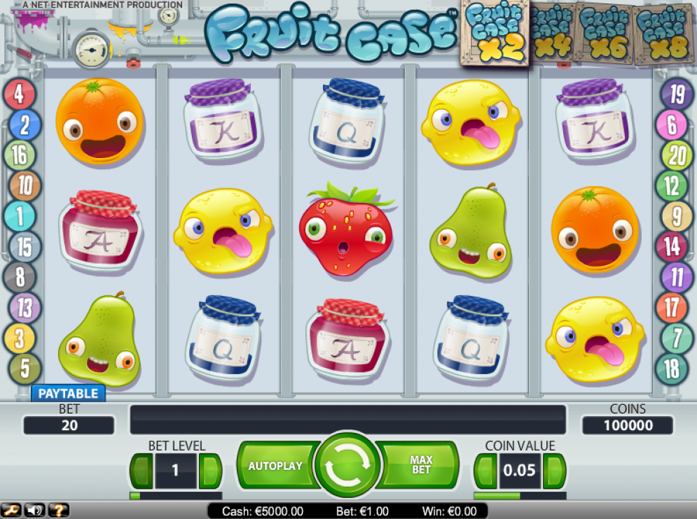 Fruit Case at conquer casino