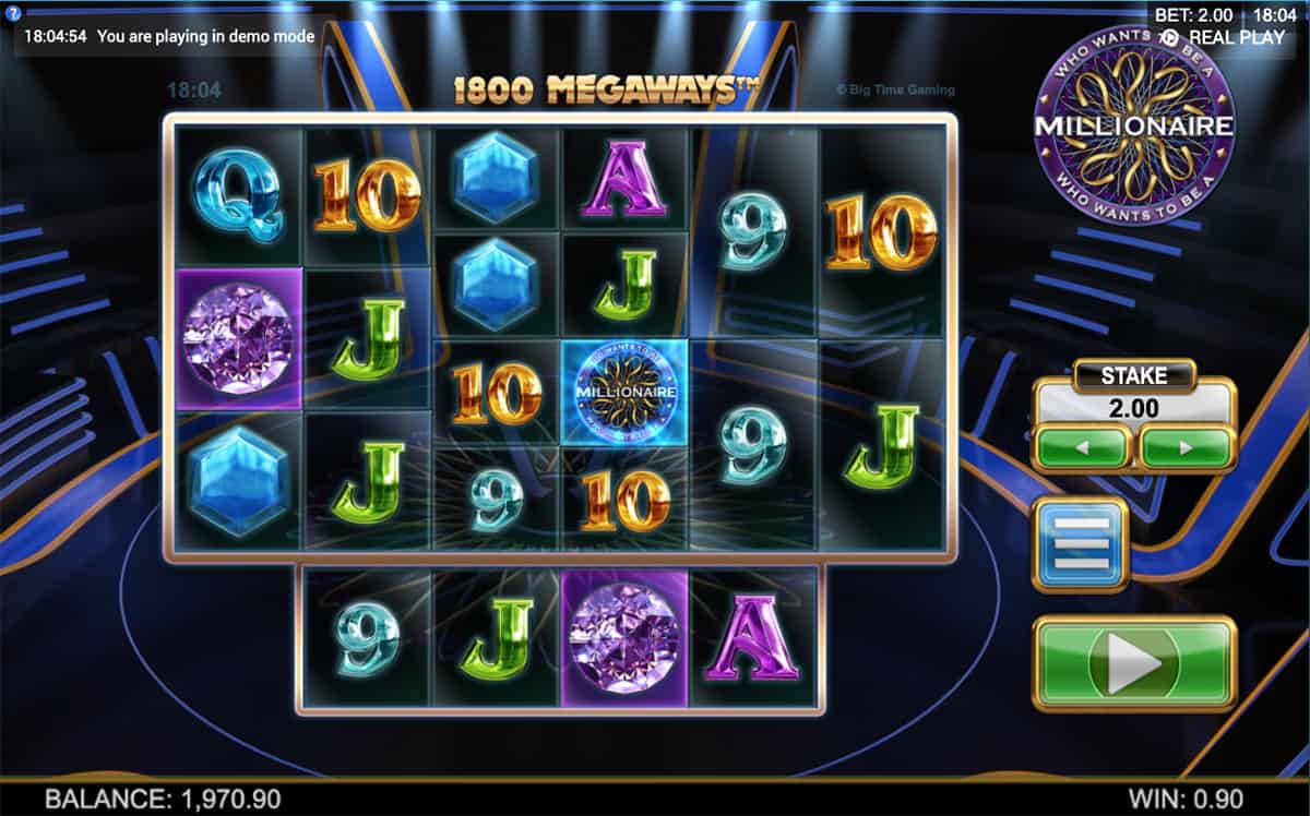 Who Wants to be a Millionaire Megaways at netbet casino