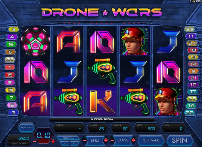 Drone Wars at conquer casino