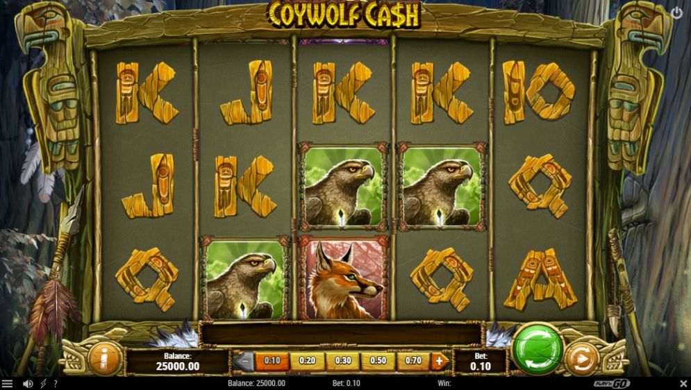 Coywolf Cash at genesis casino