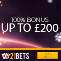 21bets casino welcome 125
